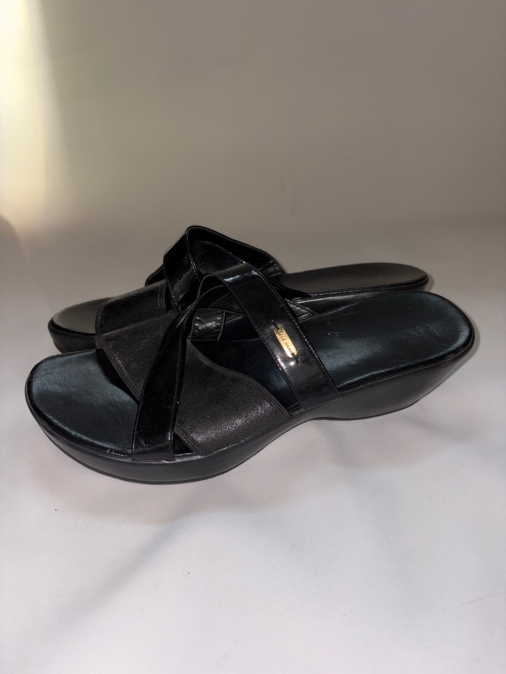 Cole Haan Grand OS Margate Slide II Wedge Slide Sandals Size 10 - Picture 6 of 8